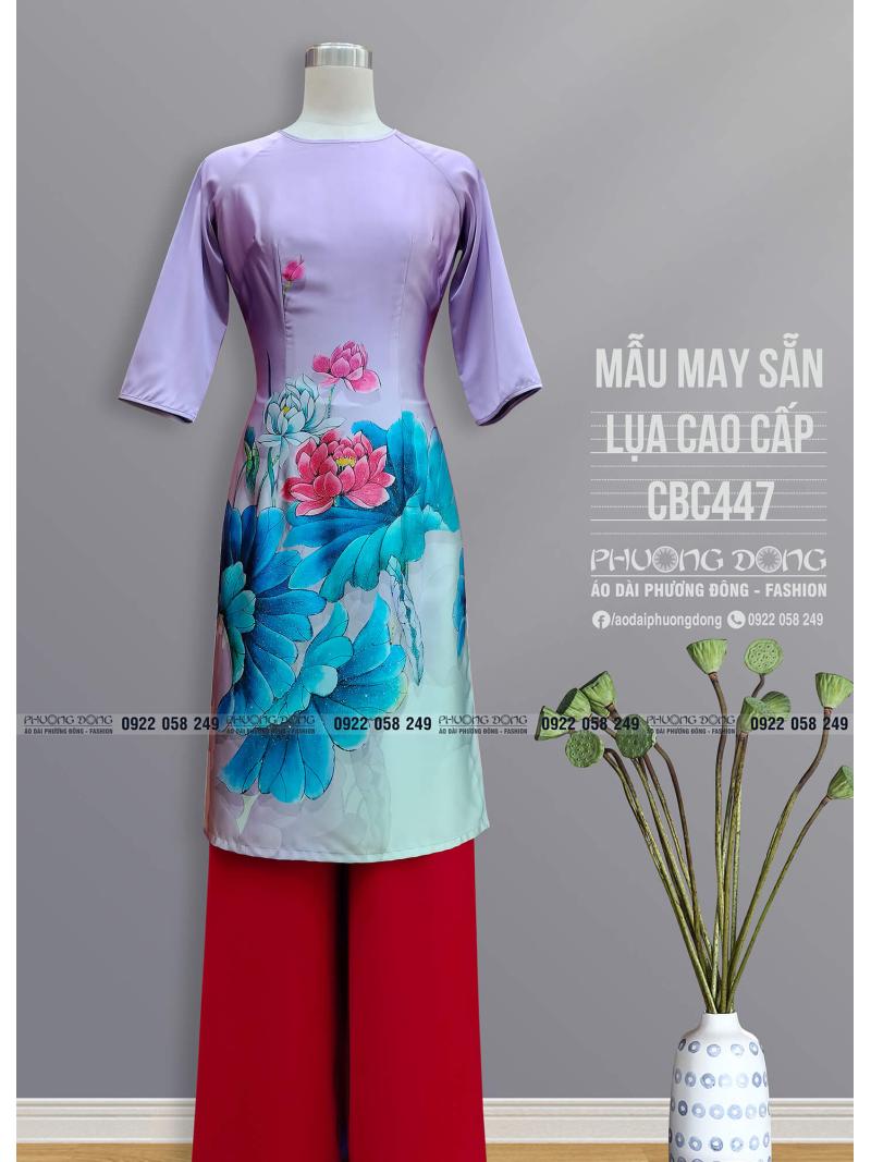 Áo Dài Cách Tân Lụa Cao Cấp CBC447